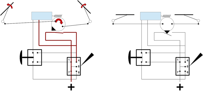 Schema electrique essuie glace