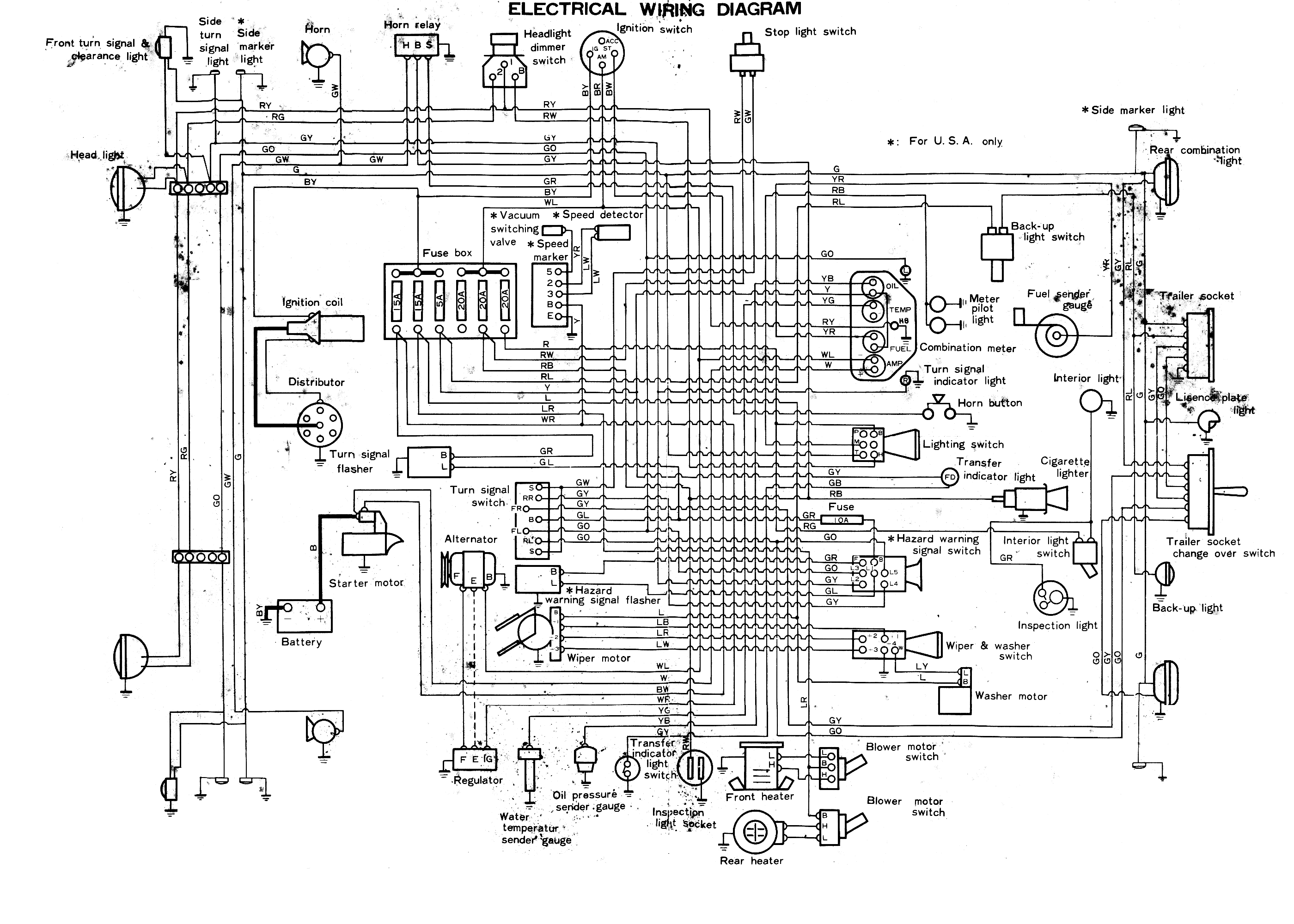 Schema electrique toyota