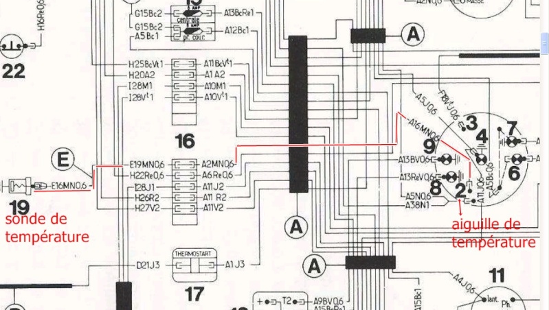 Schema électrique tracteur renault