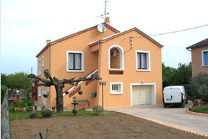 Facades exterieures de maison