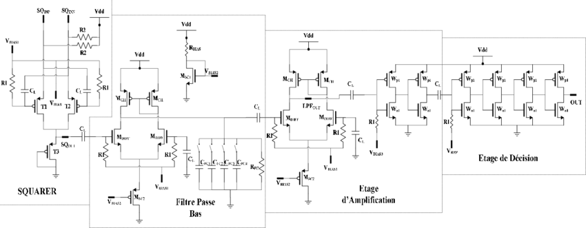 Schéma electrique détecteur