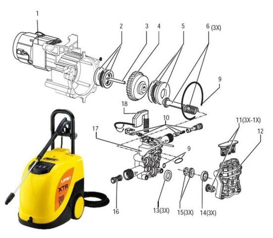 Schema electrique lavor superwash 160