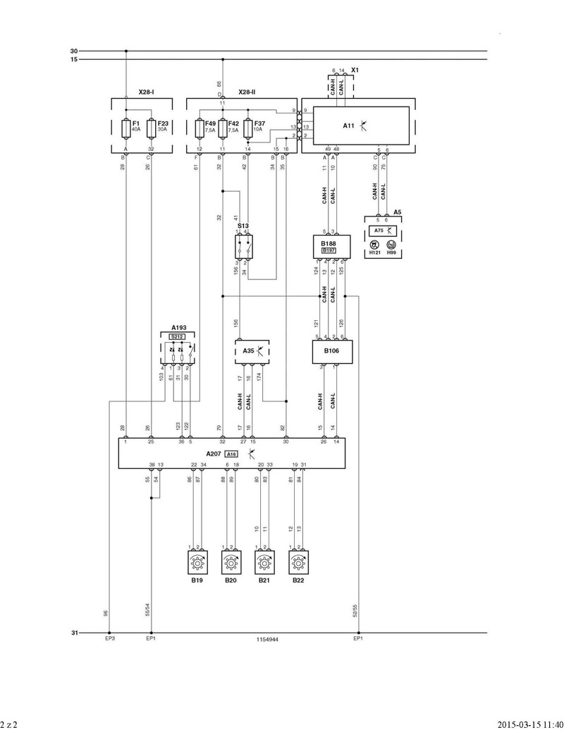 Schema electrique c5 hdi