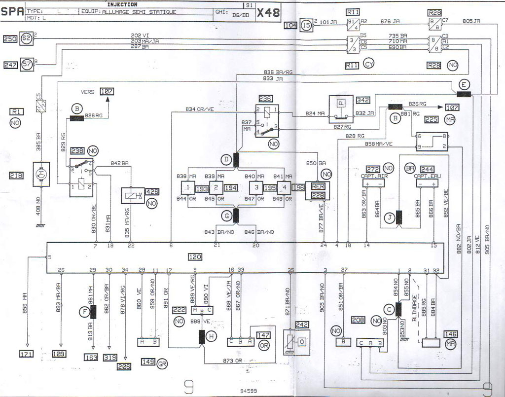 Schema electrique renault super 5
