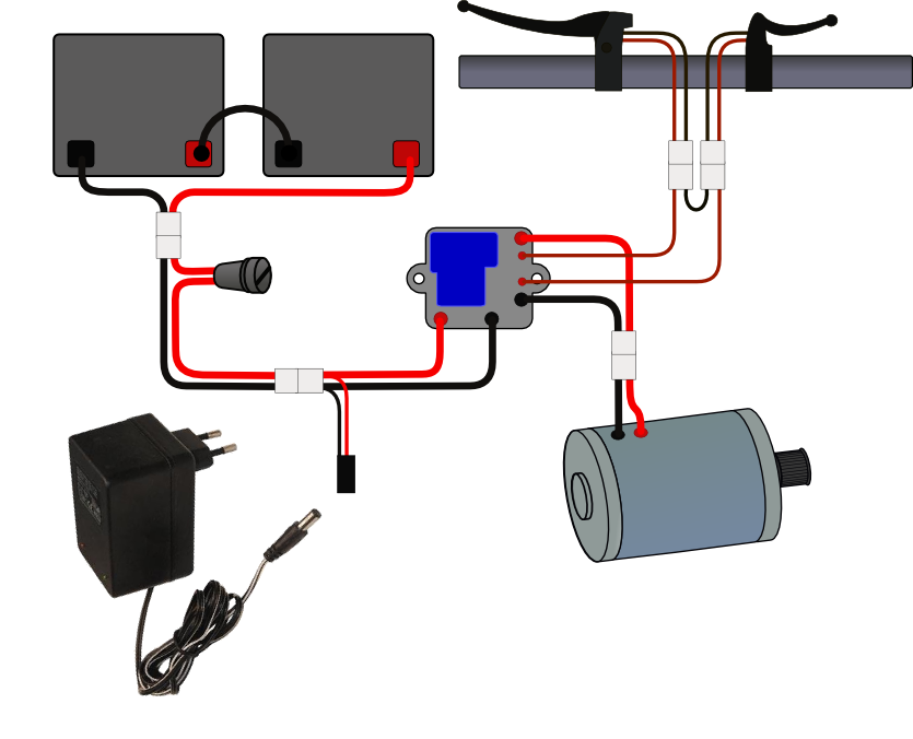 Schema trottinette electrique