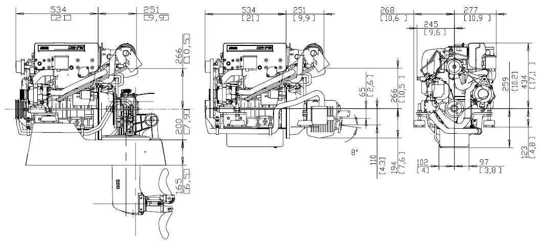 Schema electrique moteur volvo penta