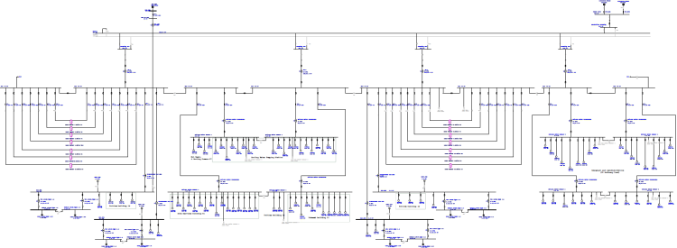 Schema réseau electrique