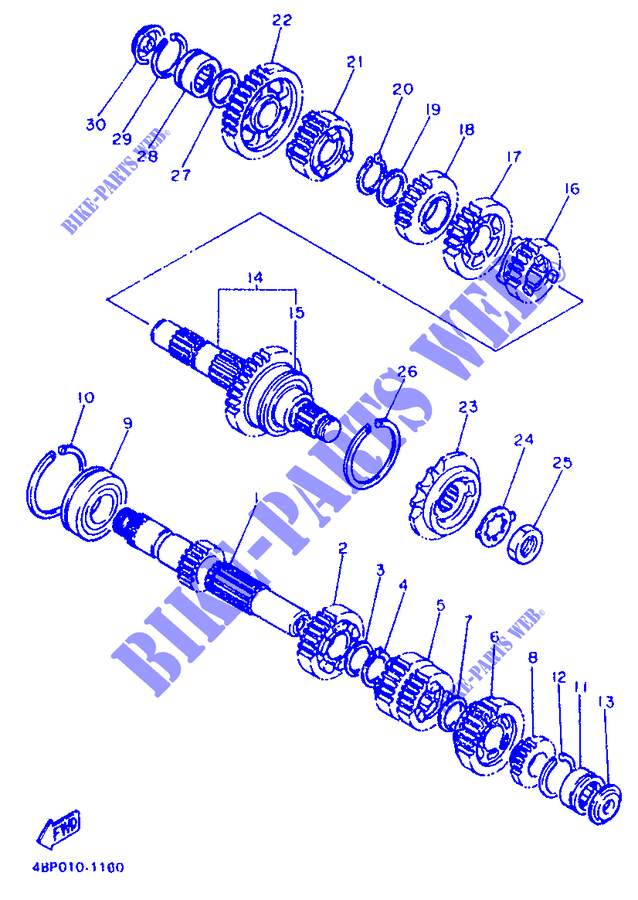 Schema electrique xj600n