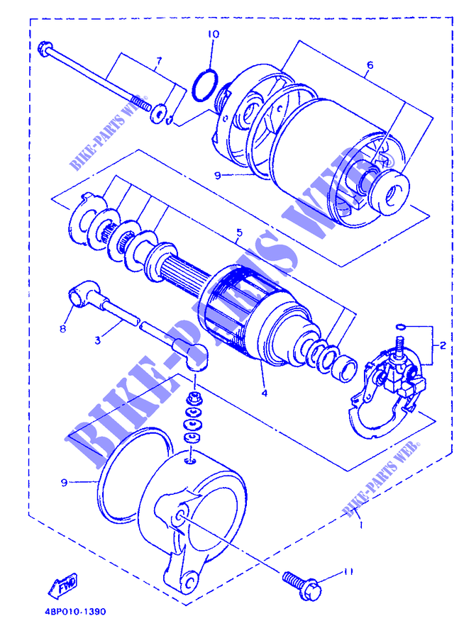 Schema electrique 600 xjn