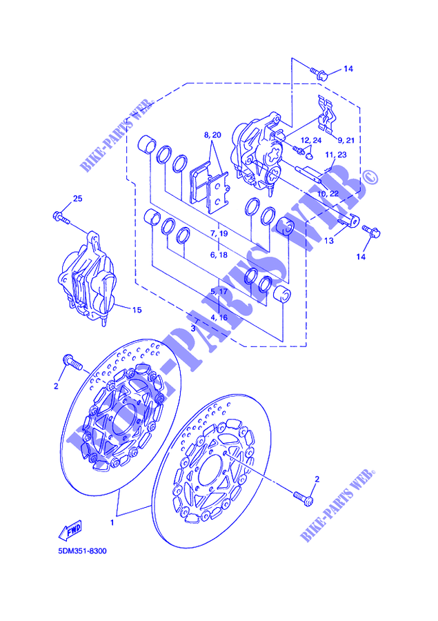 Schema electrique fazer 600 2002