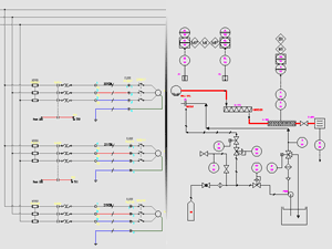 Schema electrique autocad