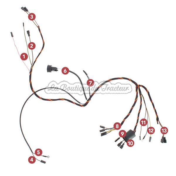 Schema electrique massey ferguson 140