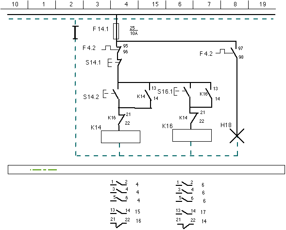 Schema electrique double sens de rotation