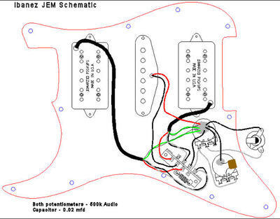 Schéma electrique guitare