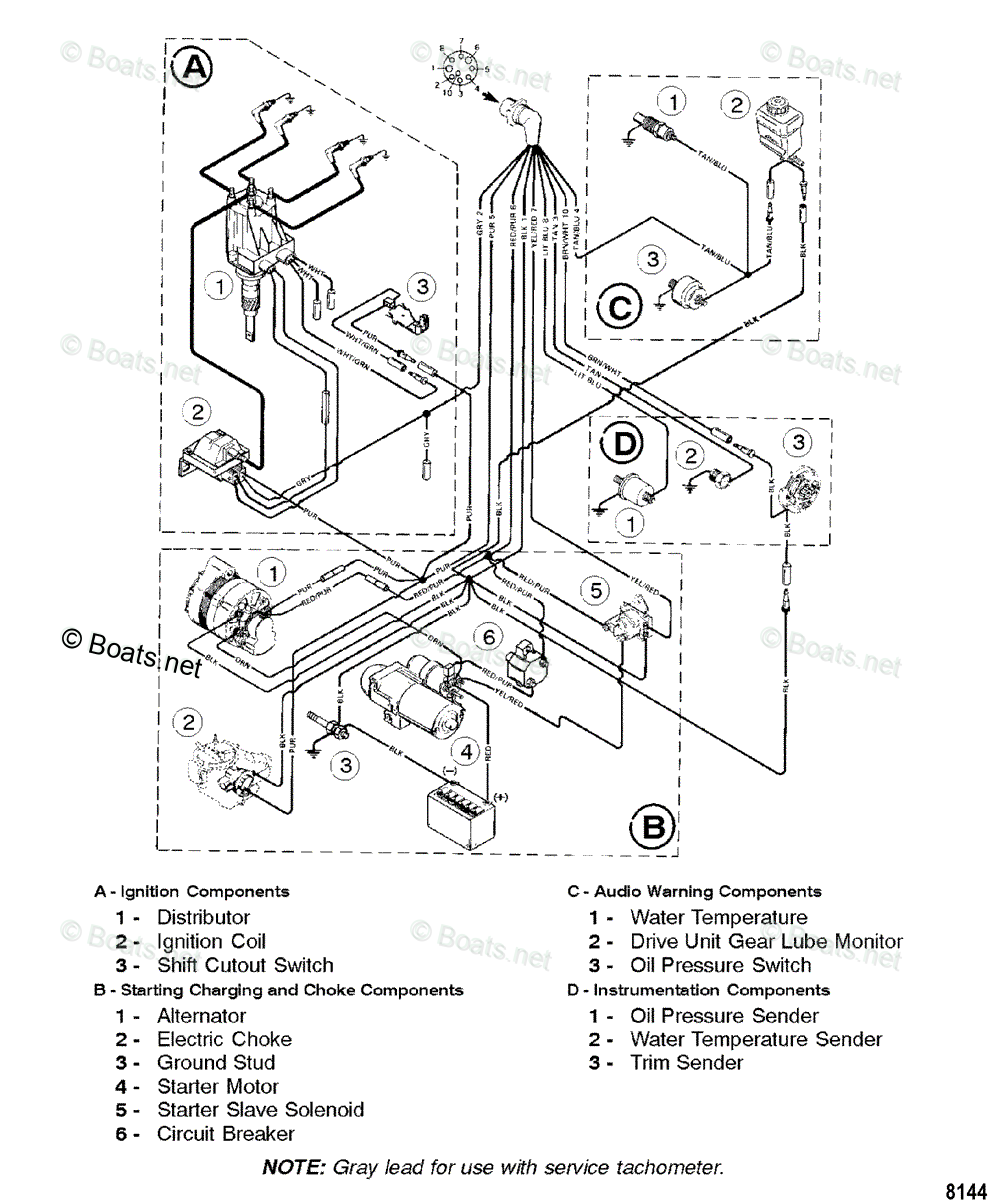 Schema electrique mercruiser 3l