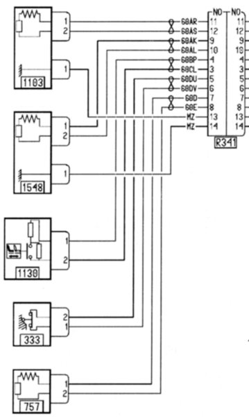 Schema electrique airbag megane 2