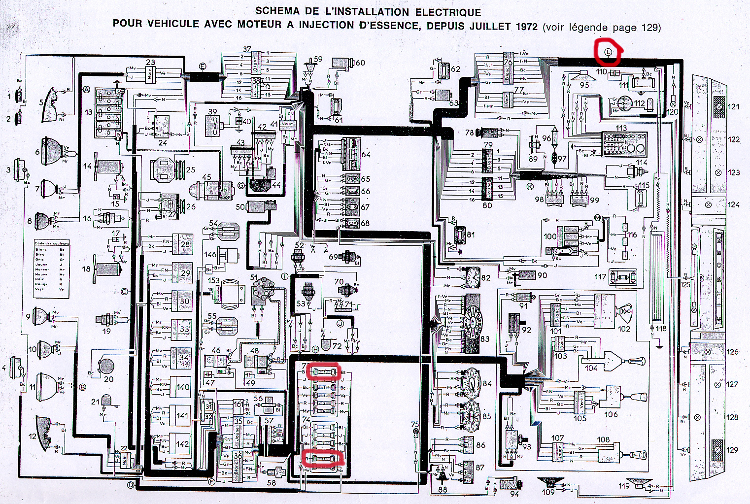 Schema electrique eriba