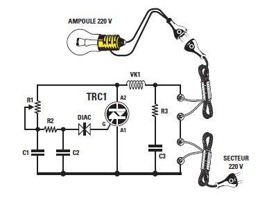 Variateur electrique schema