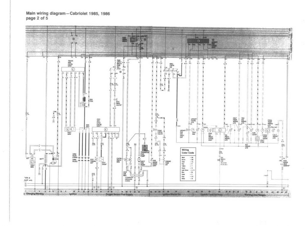 Schema electrique allumage golf 1