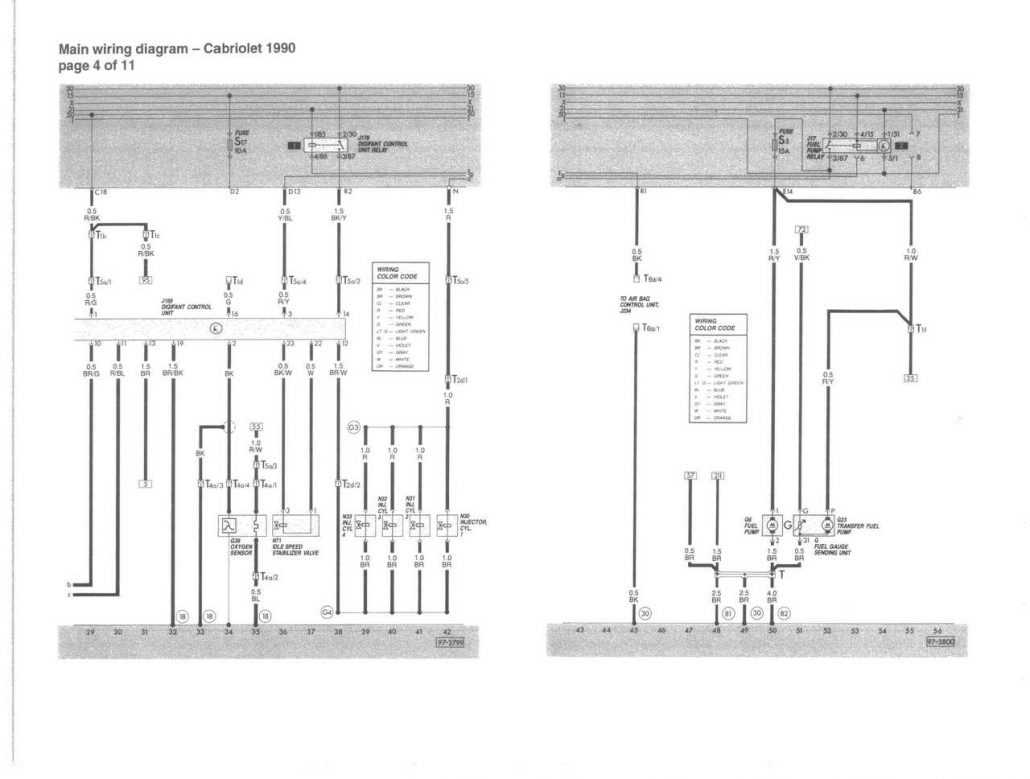 Schema electrique golf 1