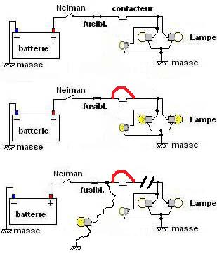 Schema electrique feux arriere c3
