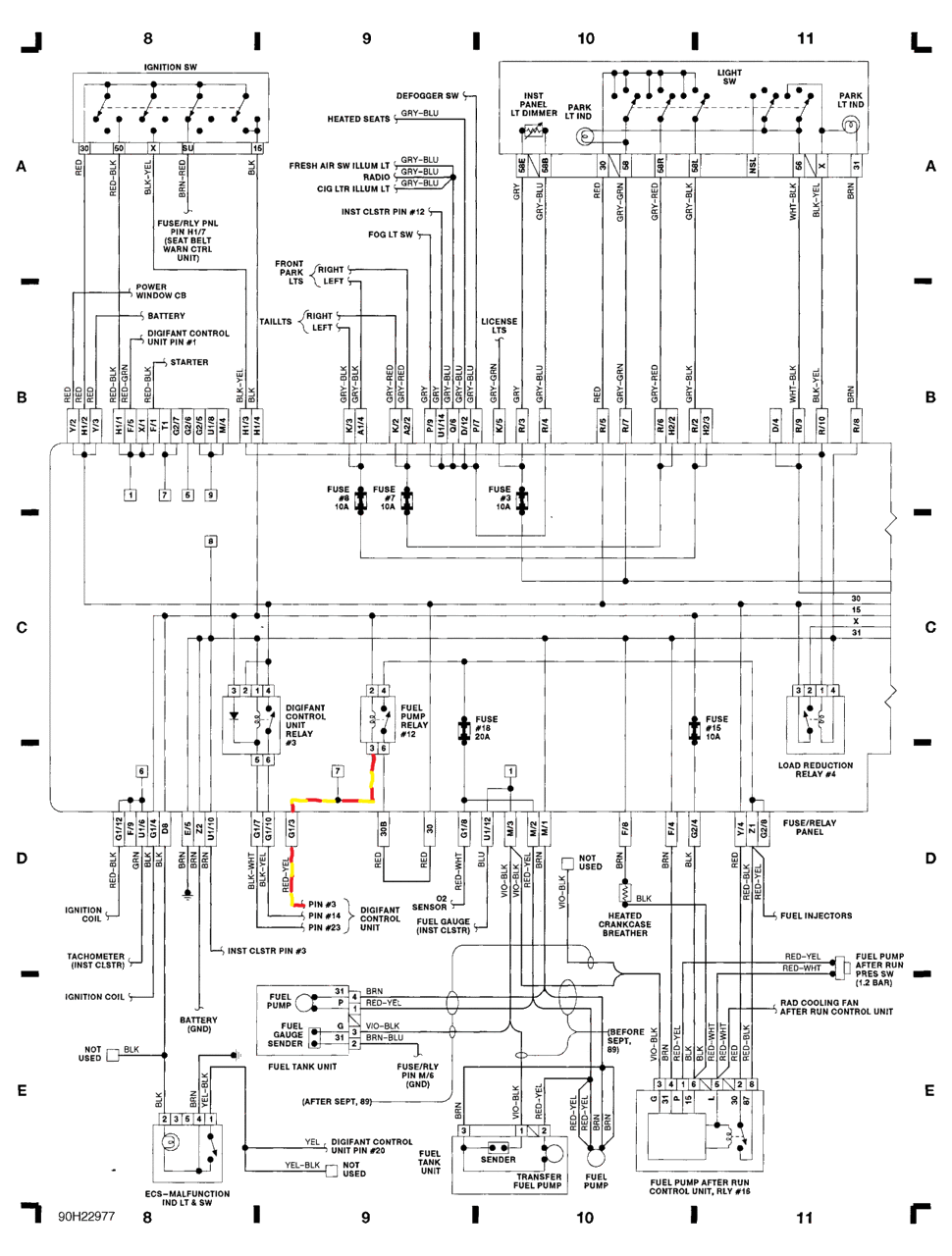 Schema electrique corrado vr6
