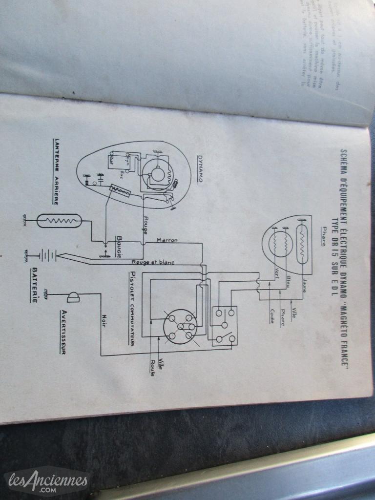 Schema electrique 500 kle