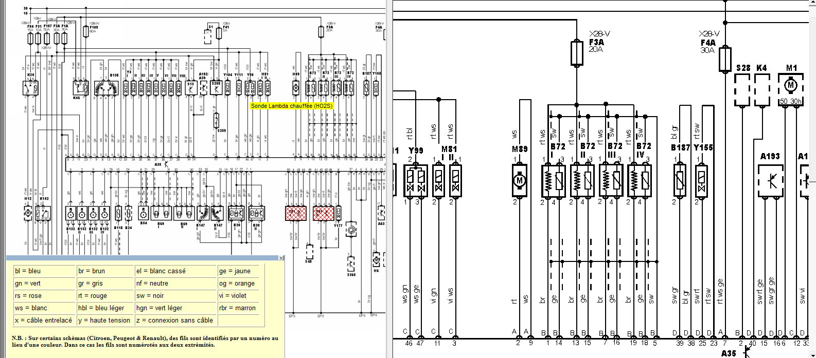 Schema electrique bmw 316i compact