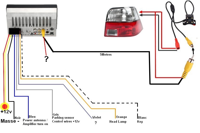 Schema electrique autoradio
