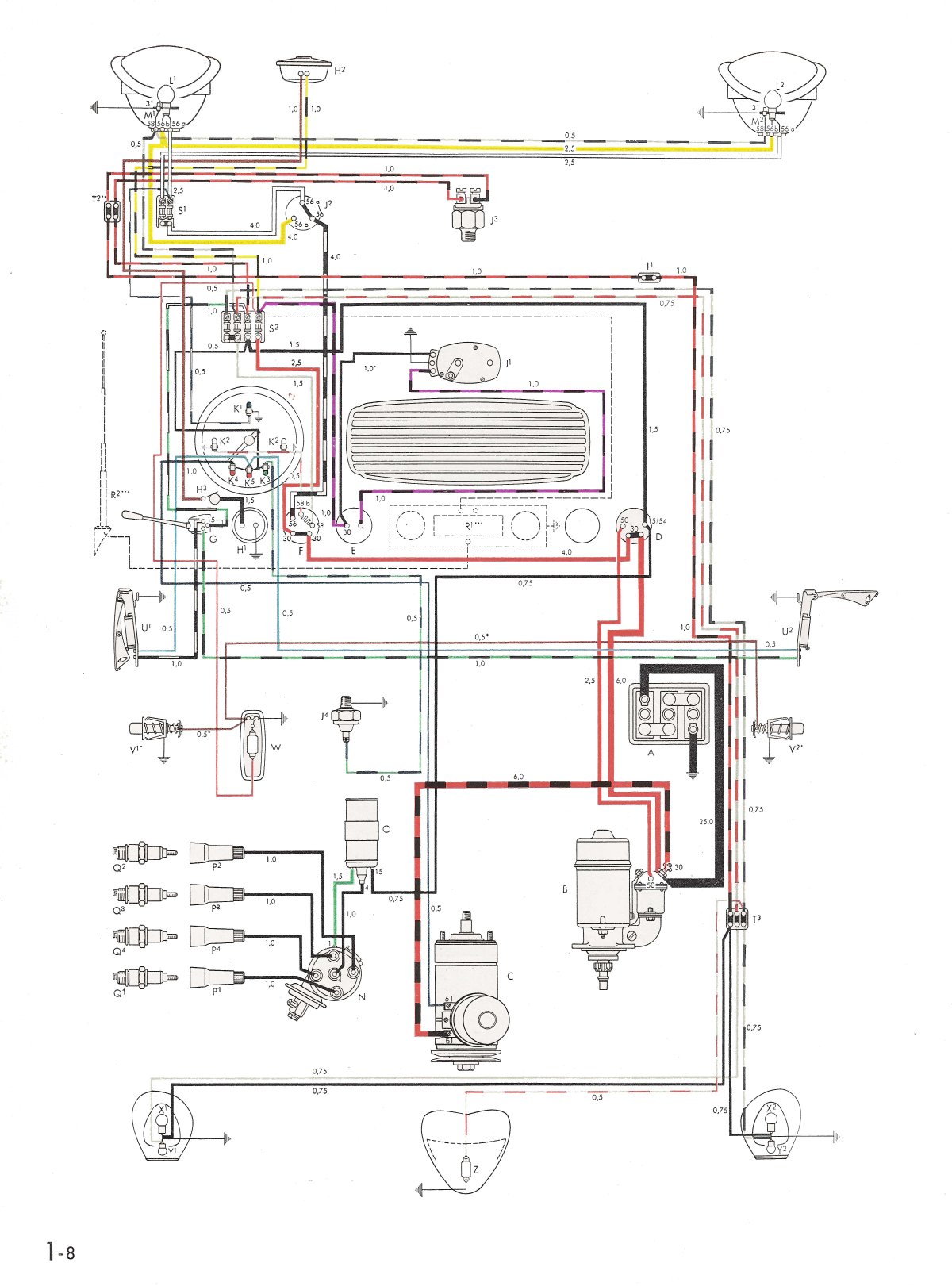 Schema electrique autoradio new beetle