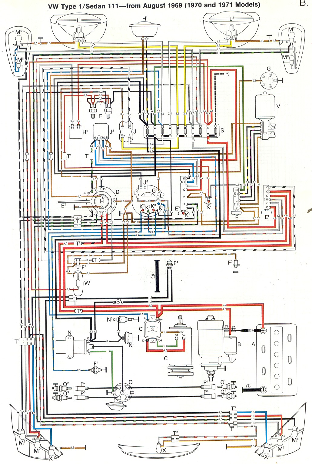Schema electrique automobile volkswagen