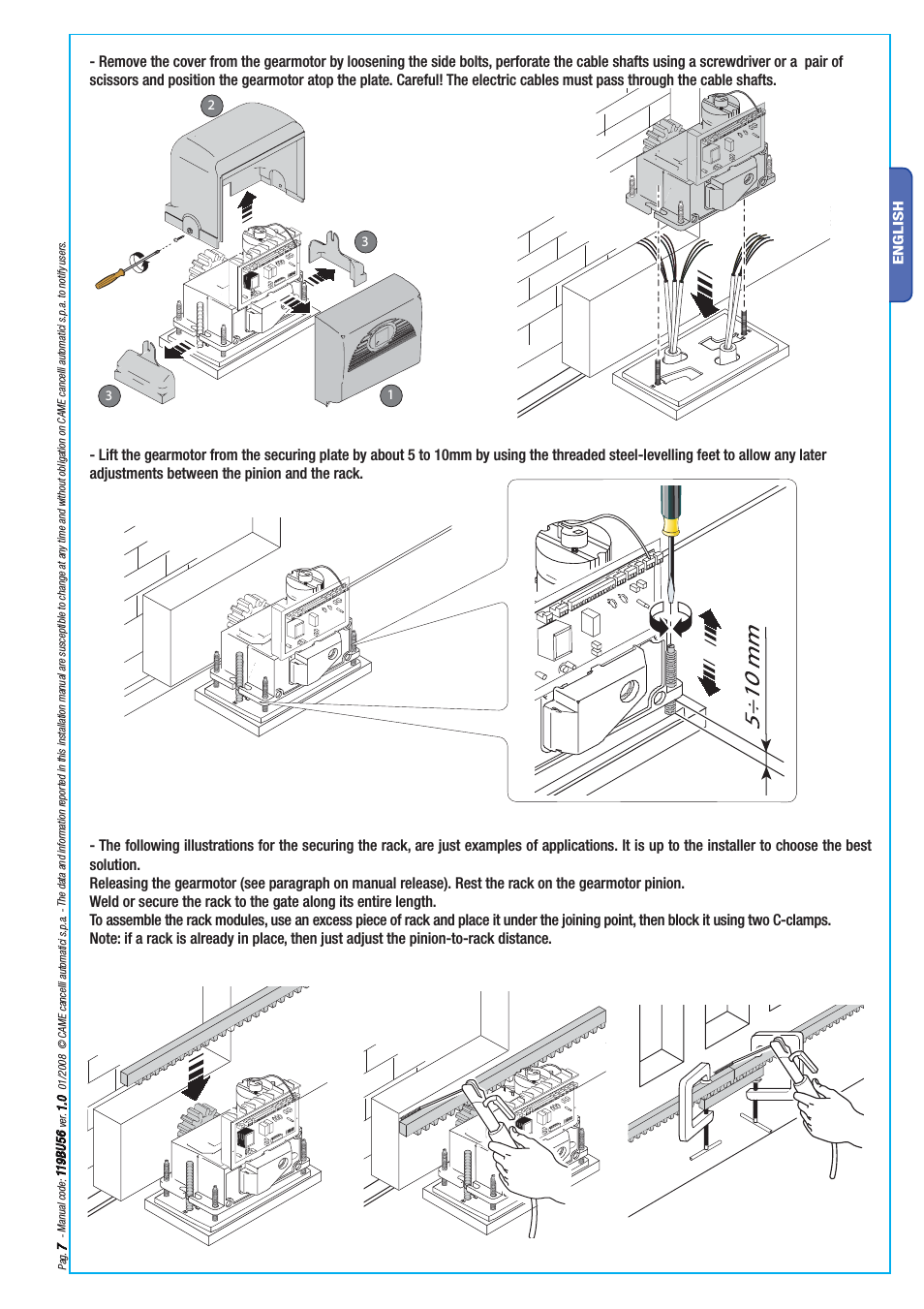 Schema electrique came bx 78