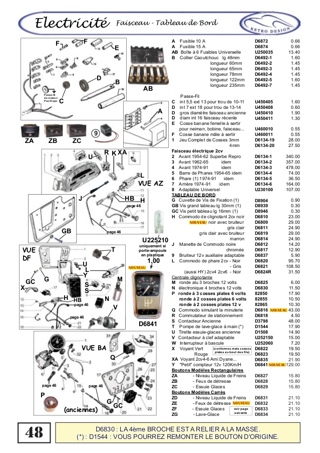 Schema electrique ami8