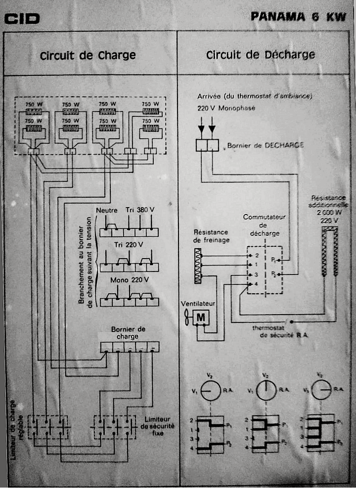 Schéma accumulateur électrique
