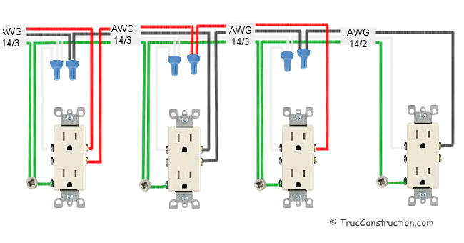Schema branchement prise electrique en parallele