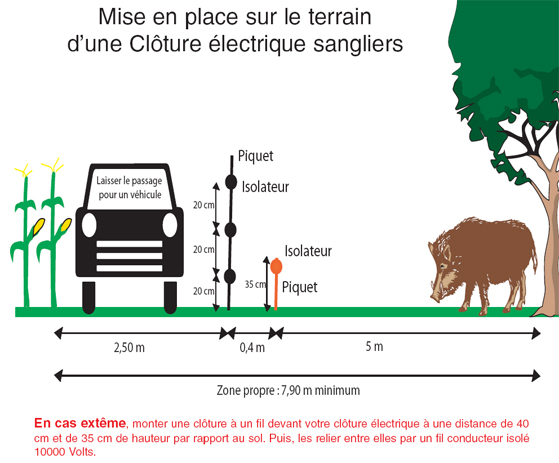 Schema de branchement cloture electrique