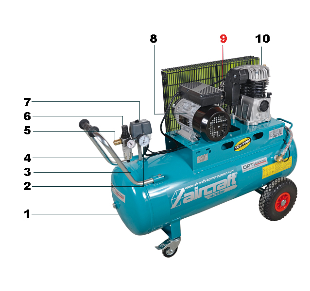 Schema compresseur d air electrique