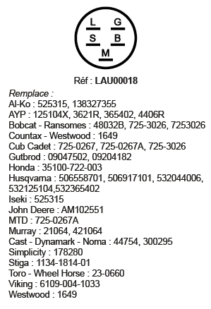 Schema electrique tondeuse autoportée mtd