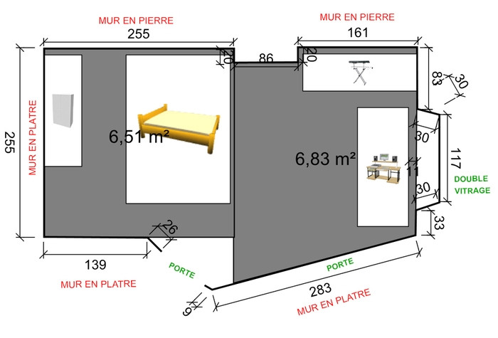 Cout isolation appartement