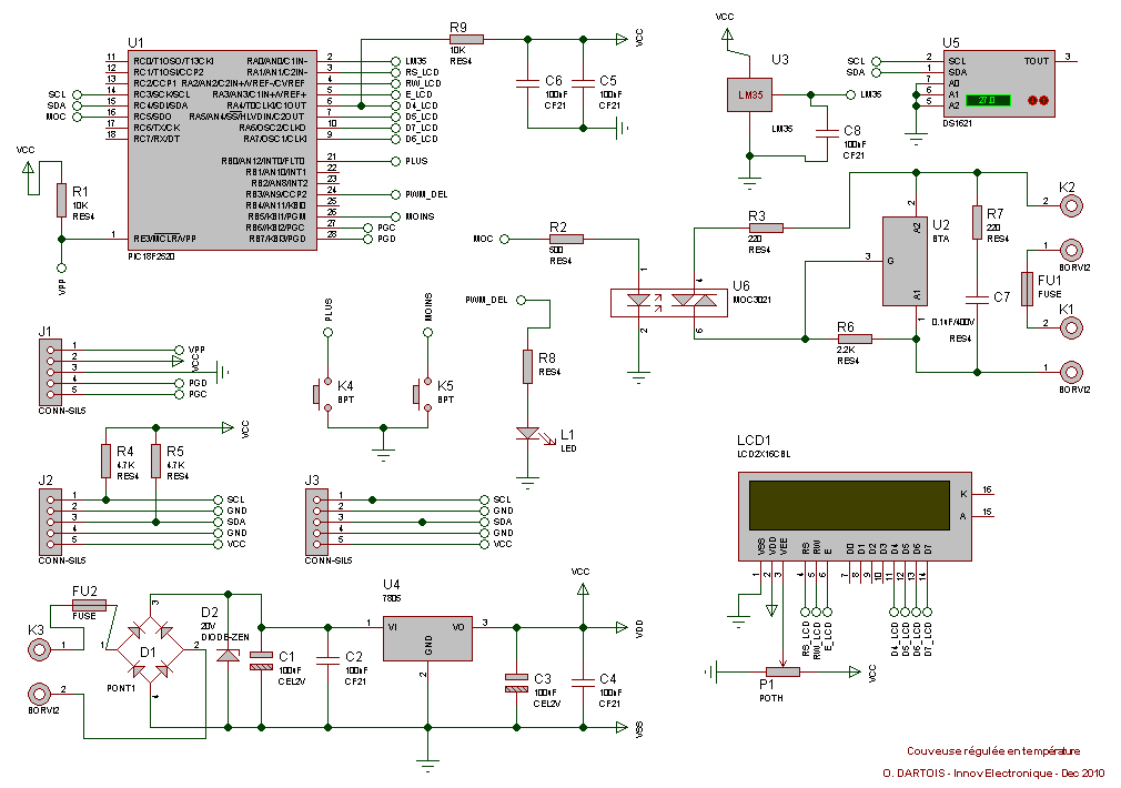 Schema electrique d une couveuse