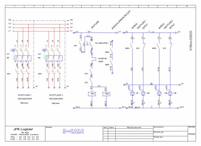 Distribution electrique schema