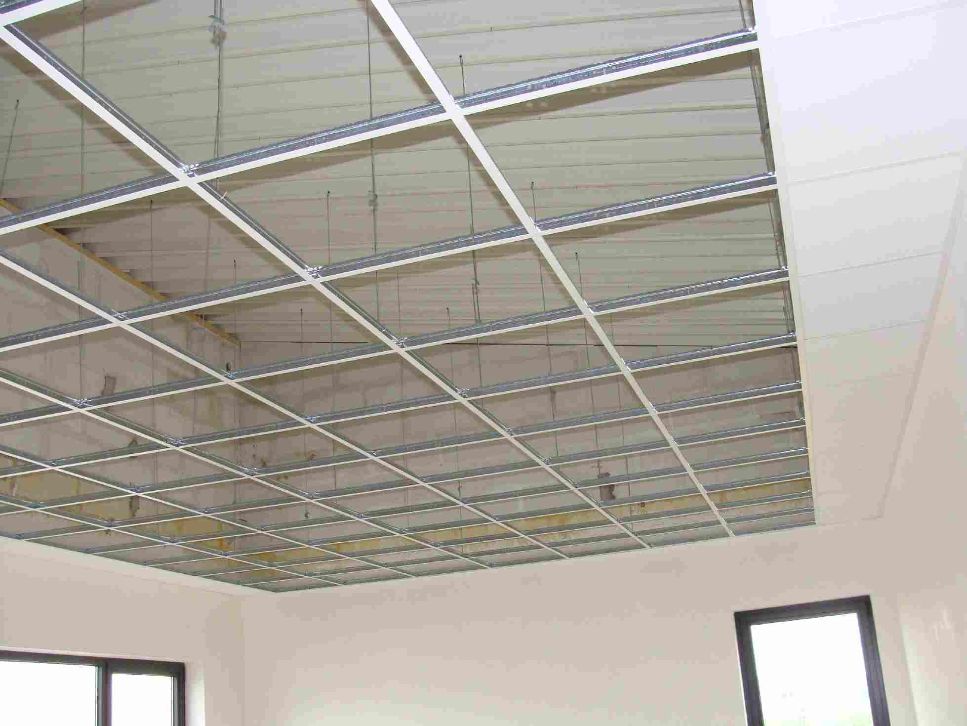 Dalle acoustique plafond à coller