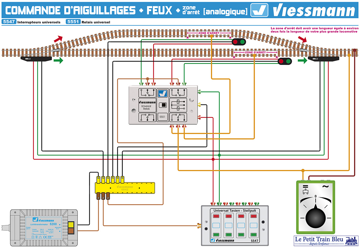 Schema electrique modelisme ferroviaire