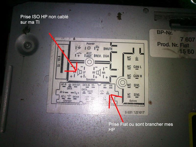 Schema electrique autoradio alpine