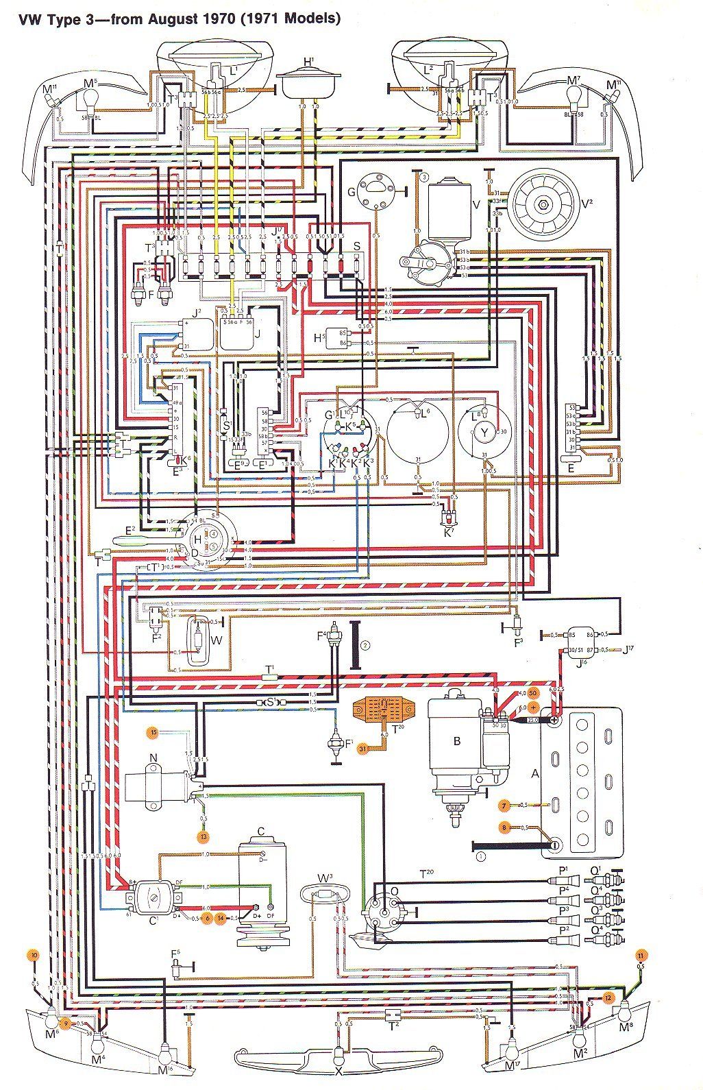 Schema electrique combi t3
