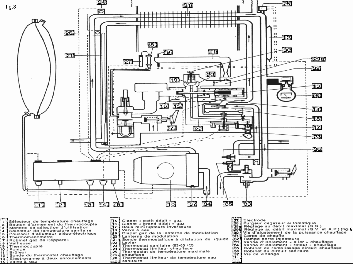 Schema electrique chaudiere elm leblanc