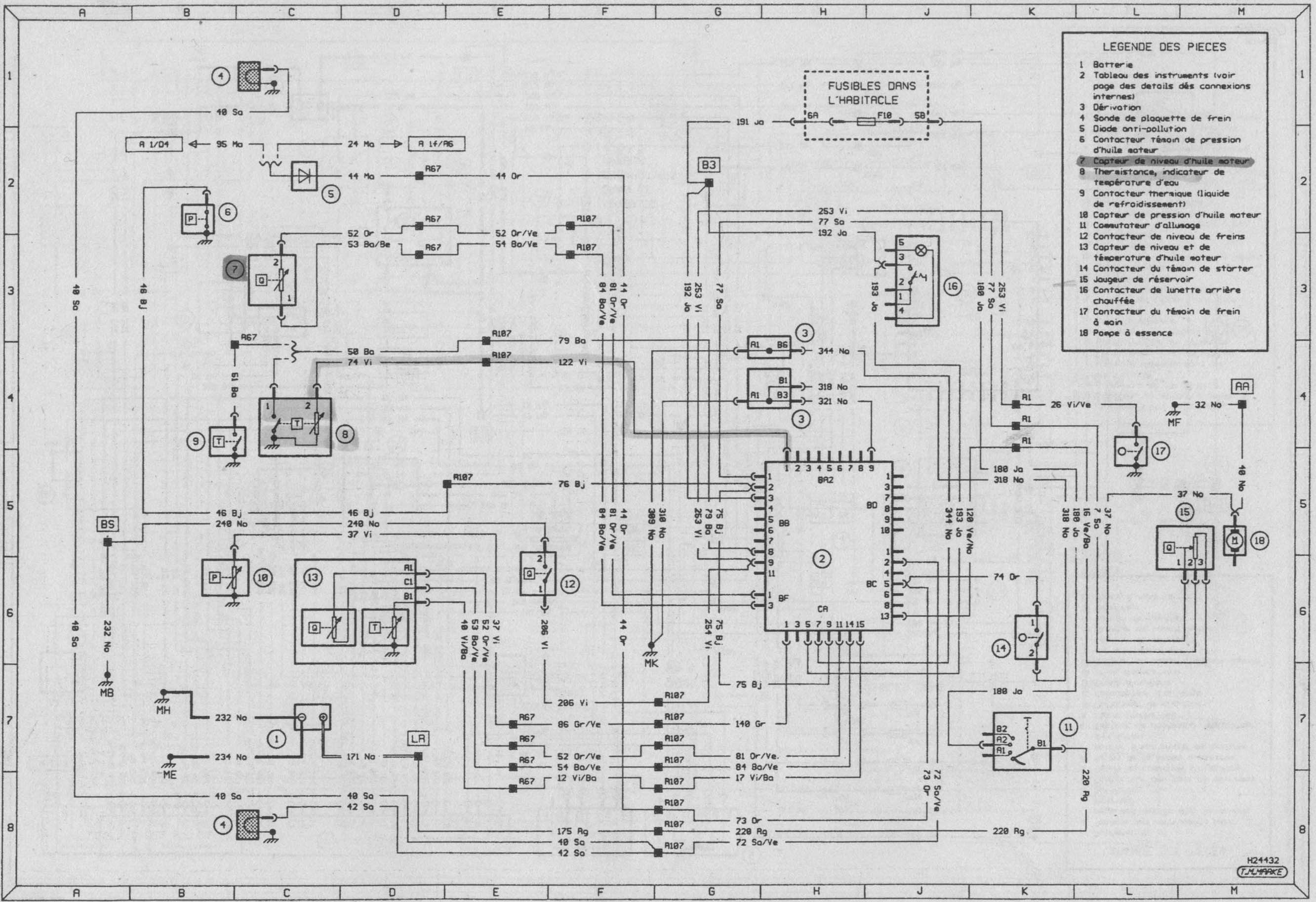 Schema electrique renault clio 3