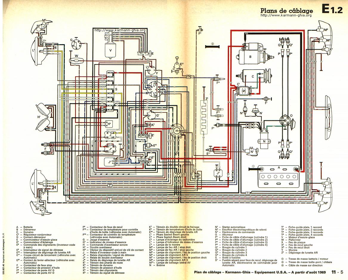 Schema electrique contact