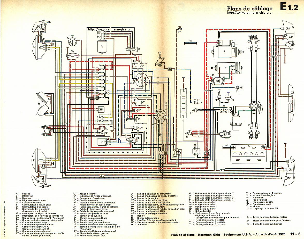 Cox schema electrique