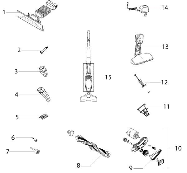 Schema electrique electrolux ergorapido